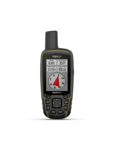 Garmin GPSMAP 65s - GPSMAP 65s с вграден алтиметър, барометър и 3-осен компас 010-02451-11