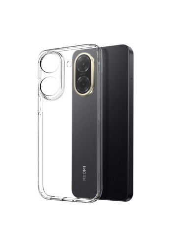 Силиконов кейс MBX Jelly 1.5mm, За Xiaomi Redmi A5, Прозрачен