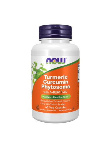 NOW - Curcumin Phytosome - 500 mg - 60 веган капсули