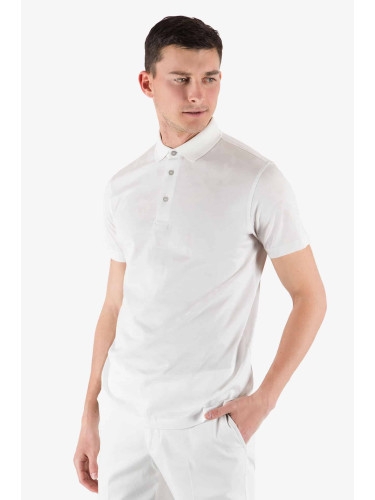 БЛУЗА С ЯКА WHITE LEAVES 1