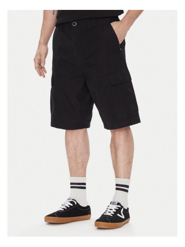 Volcom Шорти от плат Strange Tripper A0912502 Черен Loose Fit