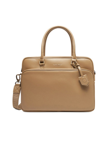 Nine West Чанта за лаптоп CEO-EMMA-LA482-2847 Бежов
