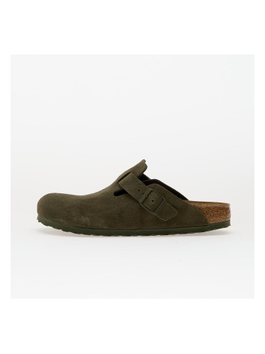 Birkenstock Boston Suede Leather Thyme 36