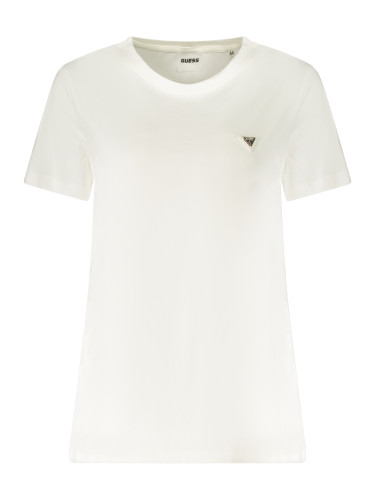 GUESS бяла тениска с къс ръкав