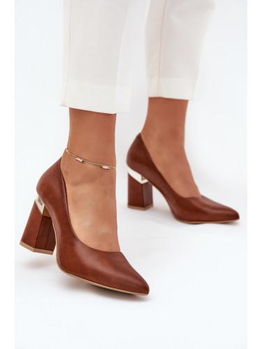 Boto Кожени Чепици Левски 3117 Тъмнокафяви