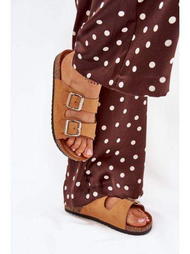 Boto Дамски Сандали На Коркова Платформа С Катарами Camel Livara