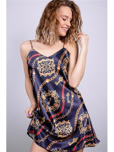 Дамска сатенена нощница  HK 014