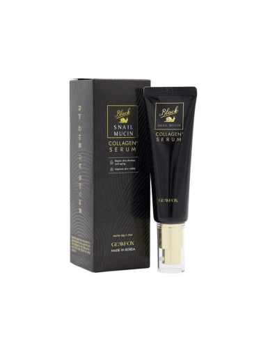GLAMFOX | Black Snail Mucin & Collagen Serum, 50 g