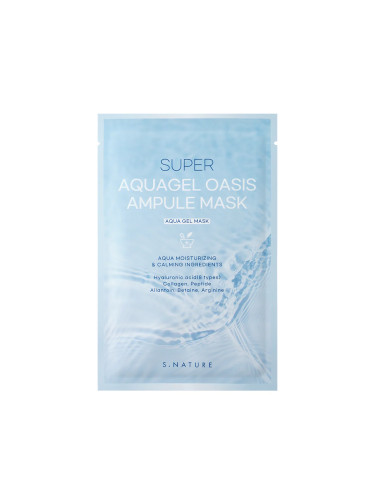 S.NATURE | Super AquaGel Oasis Ampule Mask, 30 ml