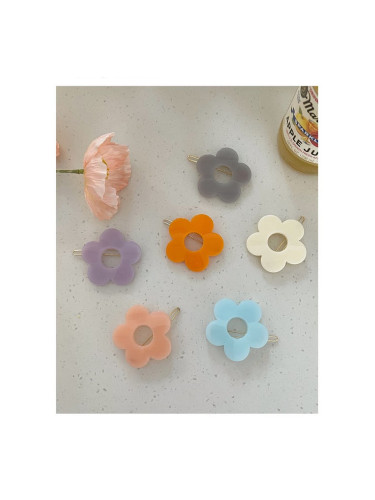 MORE.M | Flower Hairpin, 6 colors