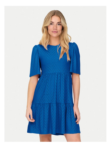 JDY Лятна рокля Carla 15254680 Син Regular Fit