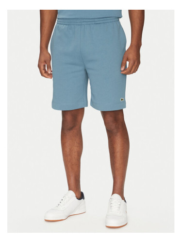 Lacoste Спортни шорти GH9627 Син Regular Fit