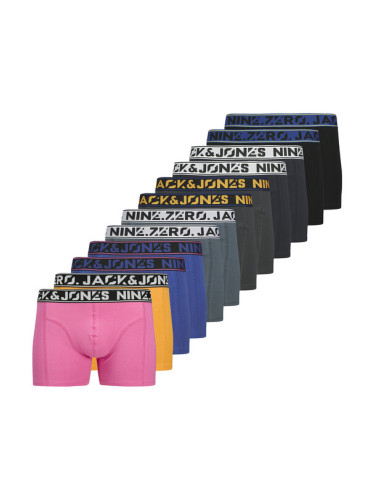 Jack & Jones Комплект 12 чифта боксери 12277575 Цветен