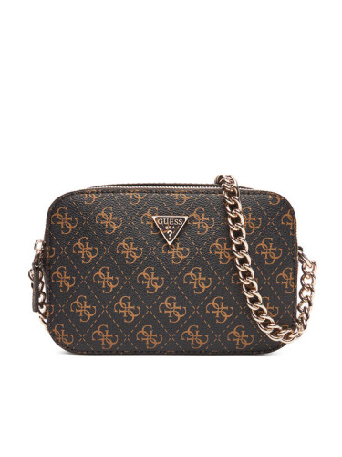 Guess Дамска чанта Noelle II HWQG96 72140 Кафяв