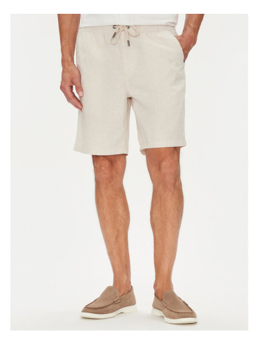 U.S. Polo Assn. Шорти от плат MUP4050 Бежов Slim Fit