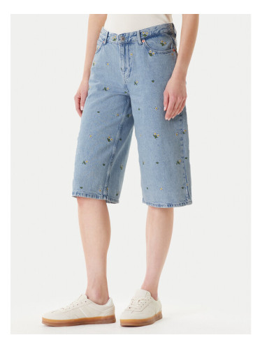 ONLY Дънкови шорти Cobain 15349519 Син Loose Fit