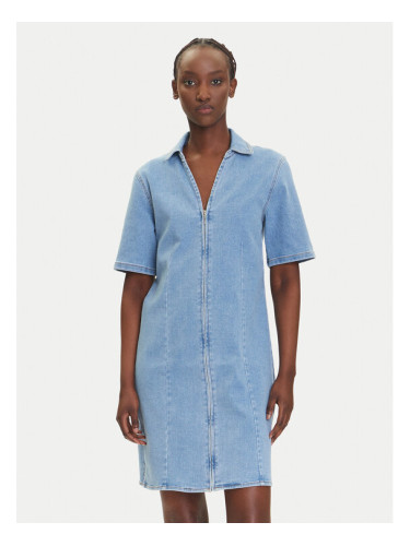 ONLY Дънкова рокля Frida 15360436 Син Regular Fit