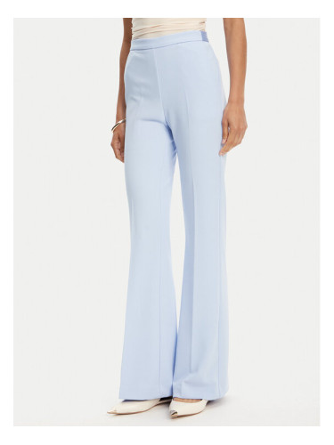 Imperial Панталони тип палацо P3E9JAW Светлосиньо Wide Leg