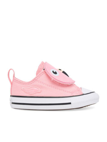 Converse Кецове Chuck Taylor All Star One Strap A11789C Розов