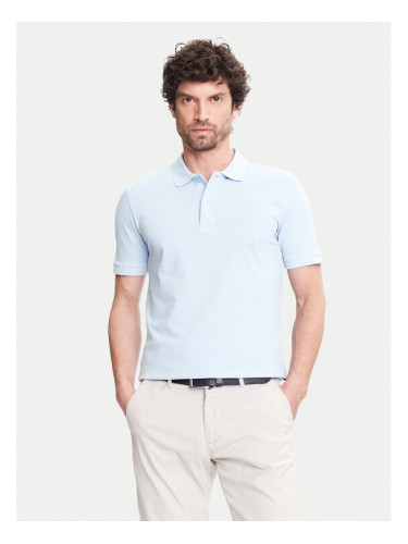 Pierre Cardin Тениска с яка и копчета C5 21354.2110 Светлосиньо Regular Fit