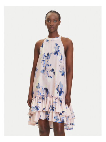 YAS Лятна рокля Seraki 26037247 Розов Regular Fit