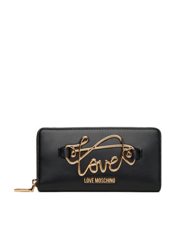 LOVE MOSCHINO Портфейл JC5733PP0MKG0000 Черен
