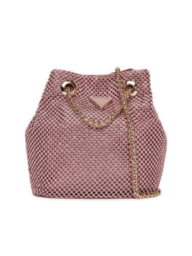 Guess Дамска чанта Zalina Mini HWRP93 50750 Розов