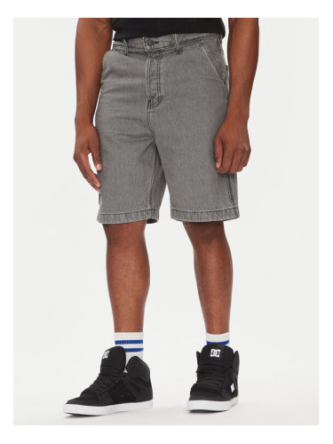 DC Дънкови шорти Carpenter Baggy Short Rmg ADYS03019 Сив Baggy Fit
