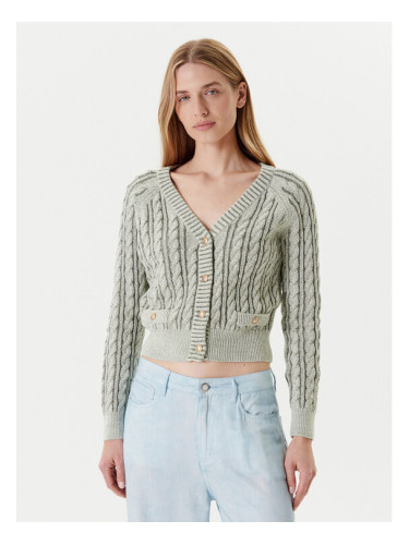 Guess Кардиган W5YR15 Z3OU0 Зелен Regular Fit