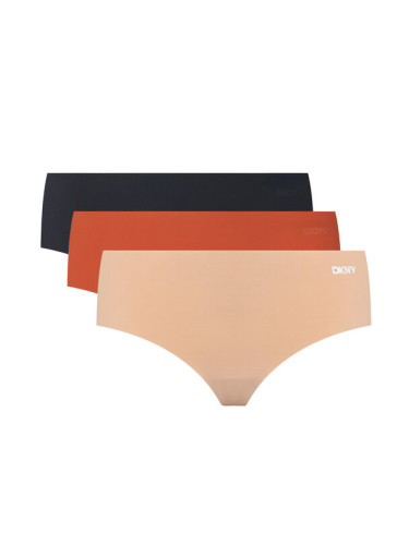 DKNY Комплект 3 чифта класически бикини DK5028BP3 Цветен