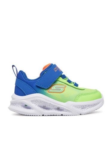 Skechers Сникърси Skechers Meteor-Lights-Krendox 401495N/BLLM Син