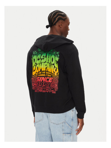 DC Суитшърт Hot Box Zh ADYSF03146 Черен Standard Fit