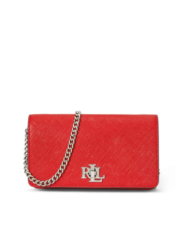 LAUREN RALPH LAUREN Дамска чанта 432966784006 Червен