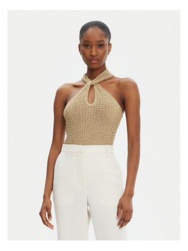 Guess Пуловер W5YR39 Z24F0 Златист Regular Fit