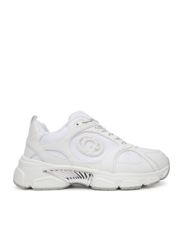 Guess Сникърси FLTIBI ELE12 Бял