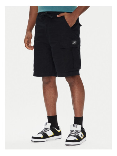 DC Шорти от плат Tundra ADYWS03086 Черен Regular Fit
