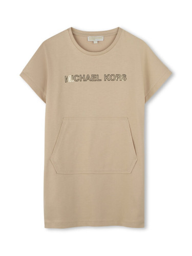 Michael Kors Ежедневна рокля R30353 S Бежов Regular Fit