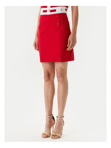 Morgan Мини пола 241-JEON Червен Regular Fit