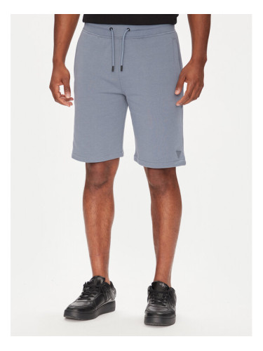Guess Спортни шорти Z2YD04 KAIJ1 Син Regular Fit