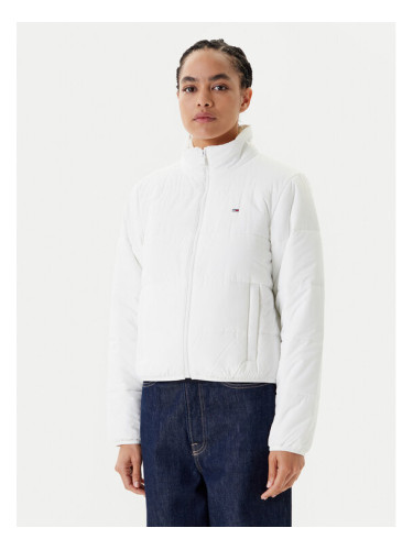 Tommy Jeans Преходно яке DW0DW20958 Бял Regular Fit