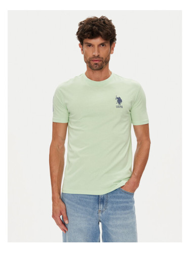 U.S. Polo Assn. Тишърт MUP3311 Зелен Slim Fit