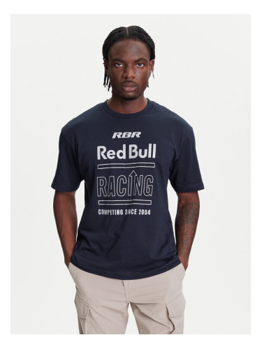 Pepe Jeans Тишърт Red Bull Racing History RM500020 Тъмносин Regular Fit