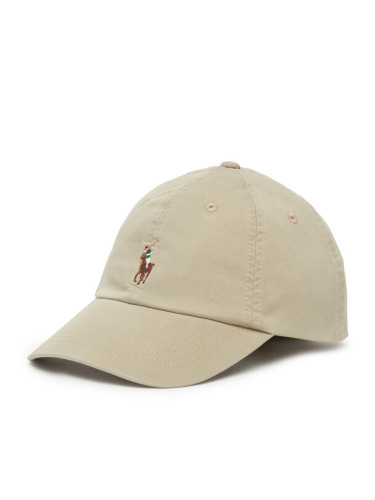 Polo Ralph Lauren Шапка с козирка 211954881003 Бежов