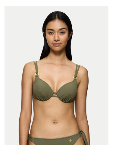 Triumph Горнище на бански Summer Twist 10222228 Зелен