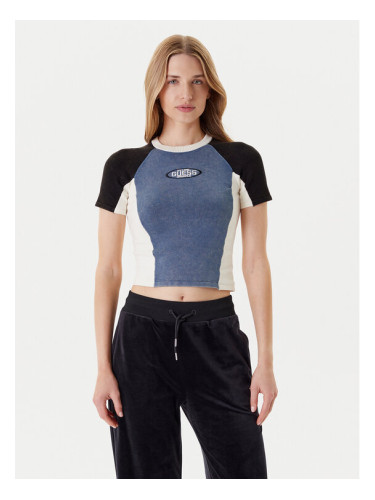 Guess Тишърт W5YR44 Z2YJ2 Тъмносин Regular Fit