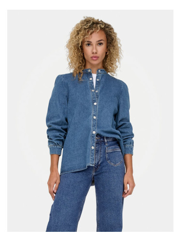 ONLY дънкова риза Belle 15347085 Син Regular Fit