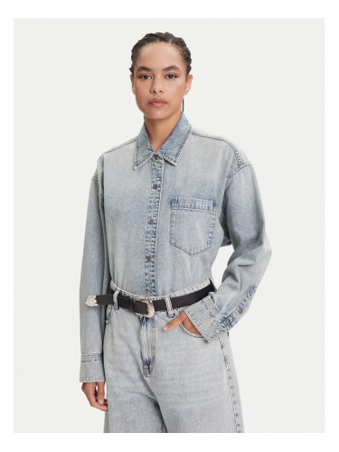 Miss Sixty дънкова риза 6S1XJ49500 Син Loose Fit