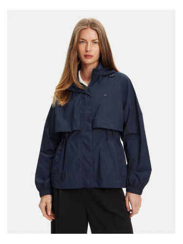 Tommy Hilfiger Ветровка WW0WW46444 Тъмносин Relaxed Fit