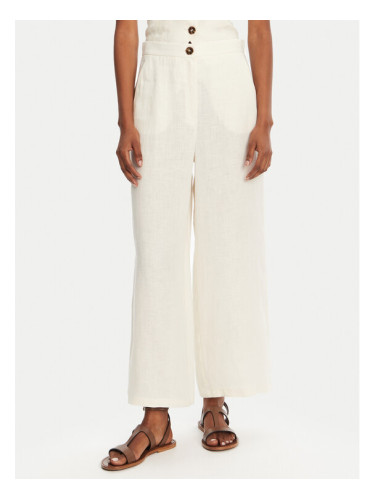 Marella Панталони тип кюлоти Silvana 2515131022 Екрю Regular Fit