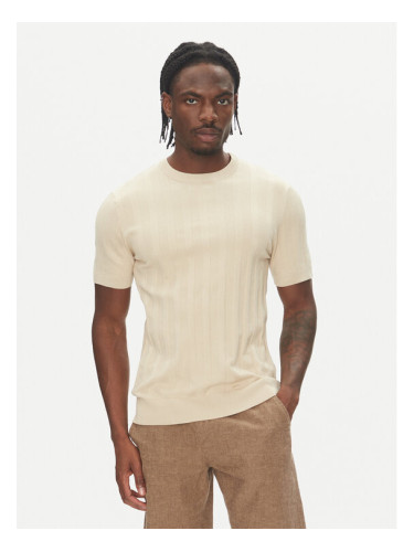 Lindbergh Пуловер 30-804064 Бежов Relaxed Fit